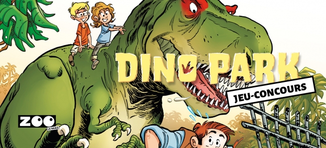 Découvrez les dinosaures dans une BD à grand spectacle !